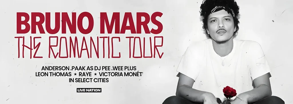 Bruno Mars at Bobby Dodd Stadium